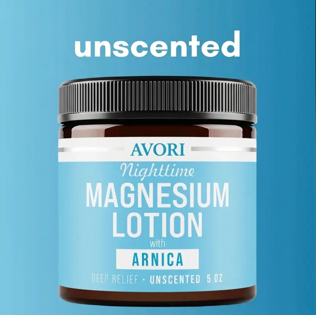 SoleCalm™ Magnesium Lotion, Unscented, 5 oz jar