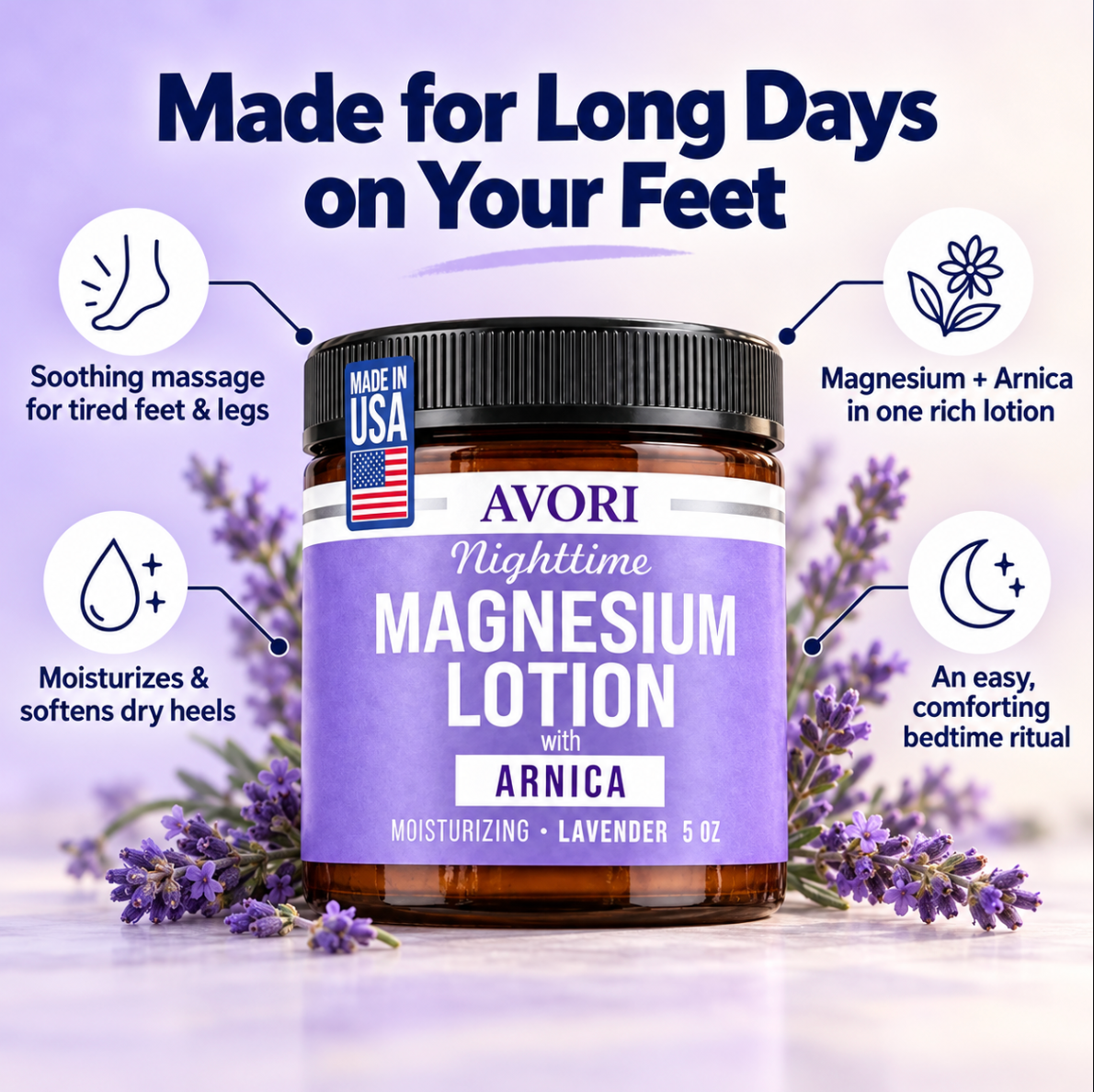 SoleCalm™ Magnesium Lotion